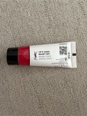 NEW & SEALED Yves Saint Laurent Nu Lip & Cheek Balmy Tint - Flushed